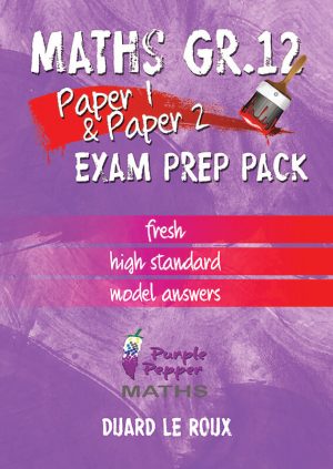 Gr.12 Exam Prep Pack : Duard le Roux